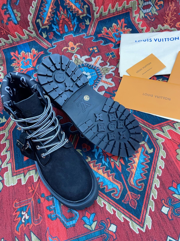 ルイヴィトン靴素材ディテール